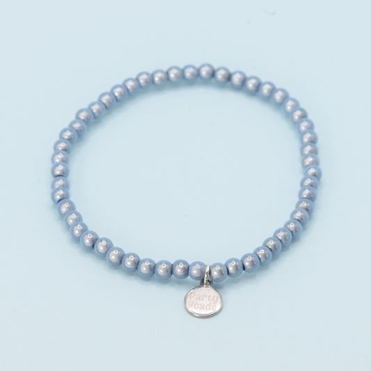 Baby Blue Bracelet Small Bead (4mm)